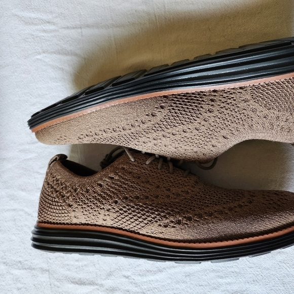Cole Haan Original Grand Stitchlight Wingtip Oxford Choc Truffle Sz 8.5 Shoes‎ main image 9